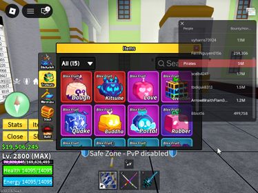 ID 642:Level 2800+God+CDK+SGT Kitsune Dough Inven|Unverified Account|Auto Delivery|Blox Fruits