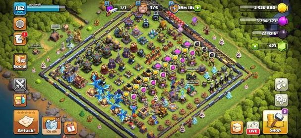 Th18 Rush [1450-Cwl Mdel] | [60-Percent Discount Shop] | 14x-Epic Equipment | Hero Good | Xp-182 | NC-Yes | BEST-DEAL