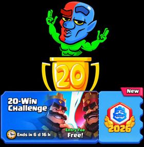 Clash Royale CRL 20 Wins Challenge Boosting | Professional Player 🏆
