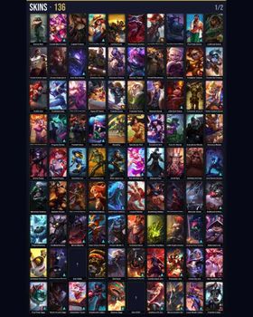 🌍 SG ⭐ Unranked 🎨 136 Skins 🏆 112 Champions 💙 18K BE 📈 Level 76 🔥 Riot Kayle 🏅 3 Victorious 🏅 Riot Girl Tristana 💎 2 Ultimate 💎 8 Legendary 🔹 Pulsefire Ezreal 🔹 Gun Goddess Miss Fortune 🔹 Firefighter Tristana 🔹 Battle Academia Ezreal m9915815512