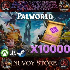 PALWORLD // X10000 TRAINING MANUAL XL // ALL PLATFORM AND ALL SERVERS // WORK IN OFFICIAL AND DEDICATED SERVERS