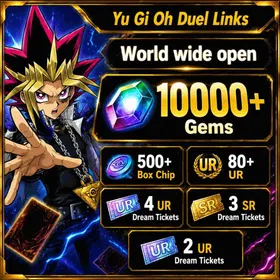 Global | Starter Account | 20000+ Gems, 2 UR Dream Tickets, 3 SR Dream Tickets, 500+ Box Chip, 80+ UR | Fast Delivery