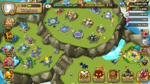 ASIA Lv 88|1 LD[Talisman]+38 Total NB5 [Thesar,Riley,Chow,Liam,Aaliyah,Silver Tail,Etc]+62 6*Monster|3 Island|Hive|SWR1491