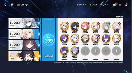STR120 – Star Savior Endgame Account | All Limited Characters, 3,700 Stellagem & Future Resources