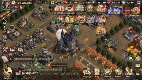 DLS4-66: 139M - Vip 10 - 23 Heroes awakend - 3 Heroes Awaken - Full T5 - 1 Skin - BC 24