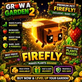 30x Firefly💡| Grow a Garden 2 (GAG 2) | Mythic ✨ |⚡️Instan Delivery⚡️