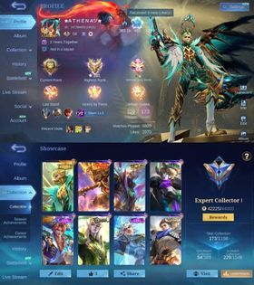 FULL MAX EMBLEM - 173 SKINS - PRIME GRANGER - M7 GRANGER - LUNAR FEST SUN - COLLECTOR NATALIA - DRAGON TAMER KIMMY - MASHA - ESTES - EPIC KAGURA - 10 EPIC - GLOBAL ACCOUNT - ML430