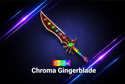 Chroma Gingerblade - Murder Mystery 2 - MM2 - Cheap - Fast Delivery
