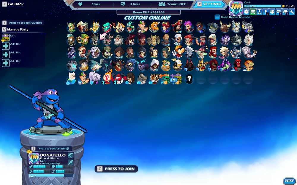 Brawlhalla Account