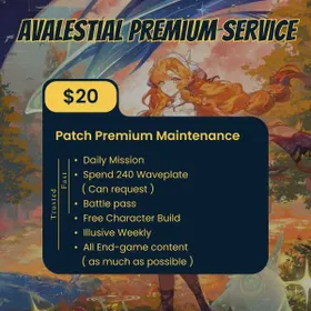 Wuthering Waves │ Premium Patch Maintenance │ 45-Day Complete Progress Management