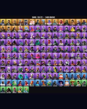 155 Skins Lara Croft ⭐️ Slim Shady ⭐️ Caper ⭐️ Marshall Never More ⭐️ Rap Boy ⭐️ Hades ⭐️ Lana Llane ⭐️ Airphorian ⭐️ Stray ⭐️ Kor ⭐️ Spirit Hunter Saeko ⭐️ Helsie ⭐️ Torin ⭐️ Korra ⭐️ Cerberus ⭐️ The Machinist ⭐️ SHADOW Enforcer ⭐️ Alias m9830431930