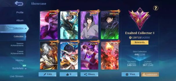 446 SKINS | SASUKE | MEGUMI JJK | LEGEND VALIR | VESSEL AAMON | ASPIRANT RUBY | KOF CHOU - GUI - KARINA | ETC CHECK DESC