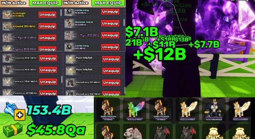Steal An Egg | 277B/s Money - 153B Speed | Max Trail and Treadmill | Unverified | Instant Delivery [RBLx131]