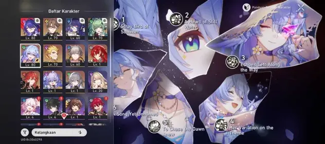 Asia | TL 65 | Robin Summeretto E6 Sign + Argenti E1 + Acheron + Huohuo + Gilgamesh | Stellar Jade 5700 + Ticket 5 | No Cheat | Story Planarcadia | Username Unset Birthday Unset