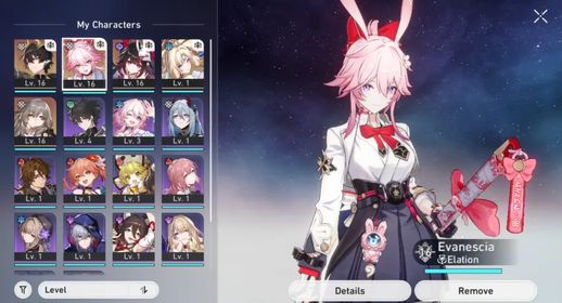 [ASIA] Starter TL 9 | Pearl + Evanescia + Sparkle + Dan Heng PT | Fate Contract ON | Golden Companion Spirit x2 | Departure Warp ON [10/50] | Female MC | All Unset