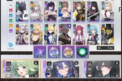 Asia | 17 SSR Combatant (Inc Dupe) + Narja and 12k Crystal | 80 Limited Anchor | 3 Partner | Selector On