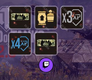 ✅ Twitch Drops ⚡️ Mayhem Weekend 7 💜 World of Tanks Console [Total 5 Items]