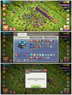 TH 13 New❤️‍🔥RUSH❤️‍🔥Heros: 23-21-20-9🔥Change Name Free Gems[FAST DELIVERY]