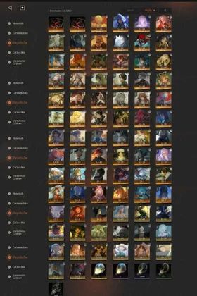RV250 – Global Ultimate Whale Account | 14 Skins, 7 Limited SSRs, 56 Six-Star Characters & 6 Premium Teams