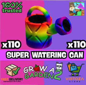 110x SUPER WATERING CAN | ⚡️INSTANT DELIVERY |🌱GROW A GARDEN 2 SWC ROBLOX GAG 2