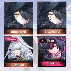Asia lv 3-6| Blackbird + Blackbird + Zankou + Shinku | The selector has not been used， Fresh account，tutorial only，Fast delivery