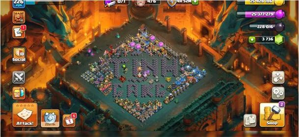 Th18 Almost Max [Legend-3] | [3700-Gems] | [18x-Epic Almost Max] | [6-Hero Max]-[Fire Profile] | Xp-226 | NC-Yes | BEST-DEAL