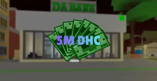 5M CASH / 20000000 CASH - DA HOOD / DH / DAHOOD / DHC