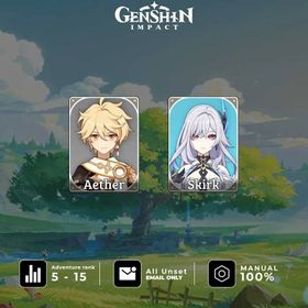 [ASIA] AR 5 | Skirk | Selector ON | All Unset | Fast Delivery | No Cheat | Skirk5M