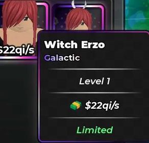 [INSTANT DELIVERY] Witch Erzo (LIMITED) RAW - ANIME DICE