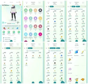 [#211] LVL 70 🔥 | 35 Shiny | 24 Costume | 22 Shiny Costume | 4x 100iv | 4 Million stardust | 1 Master Ball | 1000 Item Storage | 450 Pokemon storage | Instant Access