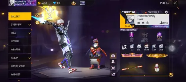 EP327|Lv55|63Char|92Weapon(10Mythic)|111Coostume|McLarenSet|17Emote|24Vehicle|McLarenP1Kyanos