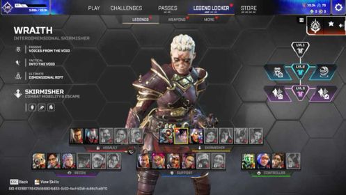 LVL 145 | HEIRLOOM WRAITH HOPE'S DUSK | 60 LEGENDARY ITEMS | BP S1 2 MAX | WRAITH NIGHT TERROR SKIN | OLD PASSES | 4K DAMAGE WRAITH |