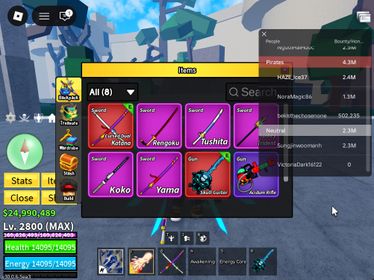 ID 640:LV 2800+GOD+CDK+SGT RACE HUMAN V4 FULL GEAR + DOUGH V2 |Unverified Account|Auto Delivery|Blox Fruits
