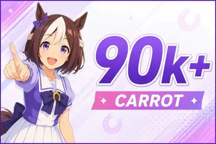 90000+ Carats/ 1+ 3★ Ticket Uma / 1~10 Random 3★ SSRs Supoka