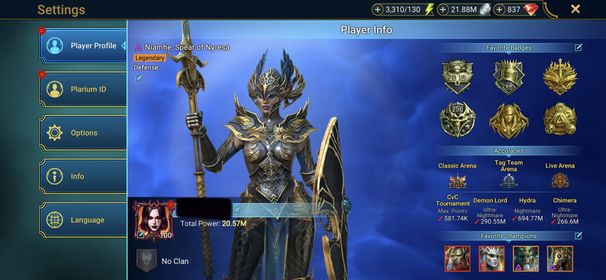 [6 Mythical Champions][20.57M] Lady Mikage,Mezomel,Arbais,Gizmak,Embrys,Karnage + 271 LEGENDARY (Marius+1(5*),Odin(6*),Lamasu+2,Niamhe,Leo,Graazur,Cardi,Vestele,Sydax,Masahiro(5*),Kymar+4(6*),Trunda(6*),R.N.Archer+1(6*),Gnut…) + 1k UNM + 1k NM HYDRA