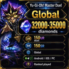 32000-35000 diamonds, Up to 9999 diamonds can be displayed in the account, The remaining diamonds need to be collected in gift boxes or job rewards, The diamonds in the gift box are time-limited, 150UR dust, 150SR