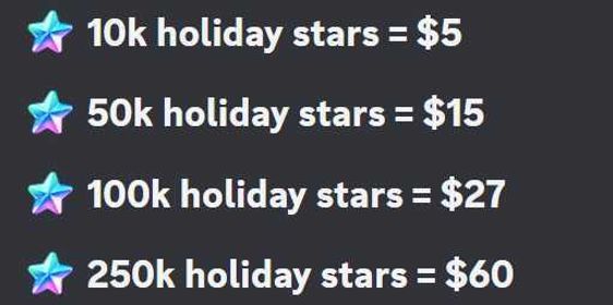 (DM FOR PRICE)Anime Adventures | Holiday Stars | Event farm | Winter Stars