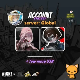 Global | 🧡 starter Makoto Niijima, Scarlet Black Shadow + few more SSR | NIKKE Goddess of Victory x P3R P4G P5R x Resident Evil Collab