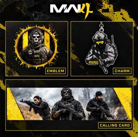 🔥COD MW4 TWITCH DROPS | All Platforms | Twitch Drops | 3 Rewards | Old Wounds Charm, Going Dark Emblem, Gilded Ghost | ⚡Fast Delivery