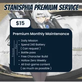 Zenless Zone Zero │ Professional Monthly Maintenance │ 30-Day Professional Account Management
