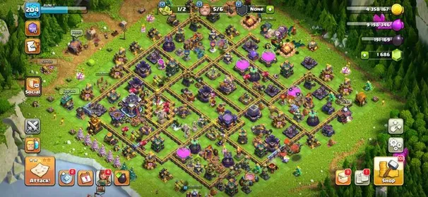 TH15 SemiMax 💥 Xp 204 💥 Heroes 81-81-55-57-30 💥 Good Equipments 💥 Stacked Items 💥 Link to Buyer Email