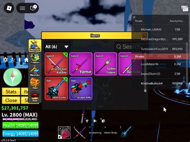 ID 568:LV 2800+SANGUINE+CDK+SG RACE SHARK V4 FULL GEAR + Gravity Inven |Unverified Account|Auto Delivery|Blox Fruits