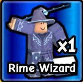 2x Rime Wizard (Best FIsherman) - Roll a Fisherman
