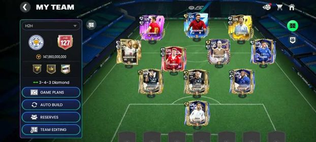⭐️️Sale⭐️️127 OVR (no badge) | Super H2h | boby 127 rated | 40k+ shard | 74k gems, Rating 127, Squad price 170000kk, Coins on balance 3000kk