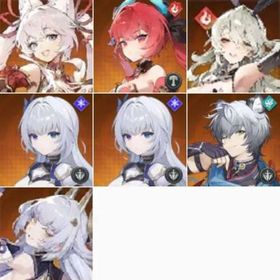 Korean|lv2|Mina+Flare+Vivian+Ophelia+Ophelia+Sangun+Nagi|Fast delivey