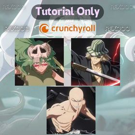 Starter · NA Crunchyroll · Nelliel + Kisuke Urahara + Ikkaku Madarame · Tutorial Only · Instant Delivery