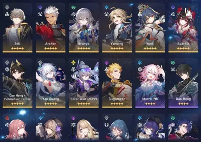 [ ASIA STARTER TL 10 ] Yao Guang With LC + Silverewolf LV999 + Sparkle + Yunli + Bronya With LC + Archer + Dan Heng PT | Unset All