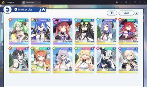 ⭐️️Sale⭐️Stella Sora⭐️Global - starter acc lvl 2⭐️Nezuna,Minova,Mistique⭐️Selector on⭐️Auto output⭐️