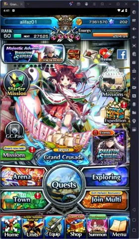 Global | Rank 50 | Reimu Hakurei TW, Priscilla Valentine | Detail Check SS GS364B