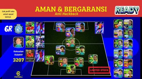 Android | iOS Efootball Mobile Account - Real Picture✨Fast Respon⚡